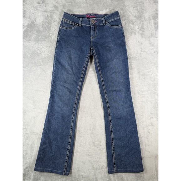 Wrangler Jeans Womens 3/4x34 Mae Booty Up Bootcut 10MWZAR - Picture 1 of 15